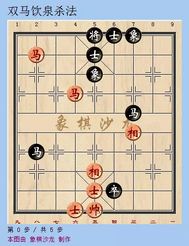 中国象棋24种基本杀法口诀