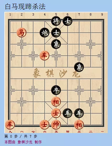 中国象棋24种基本杀法口诀