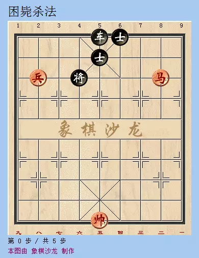 中国象棋24种基本杀法口诀