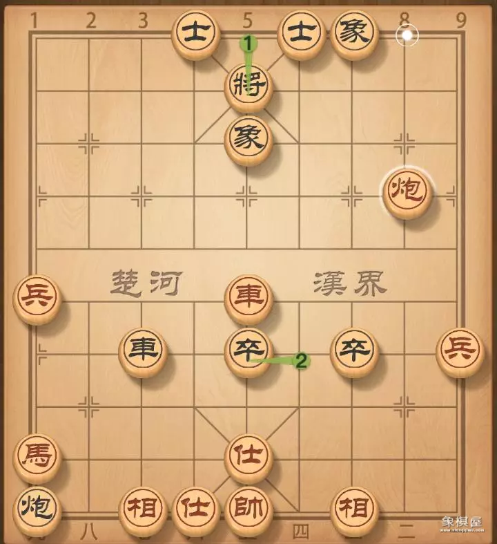 中炮对屏风马棋谱
