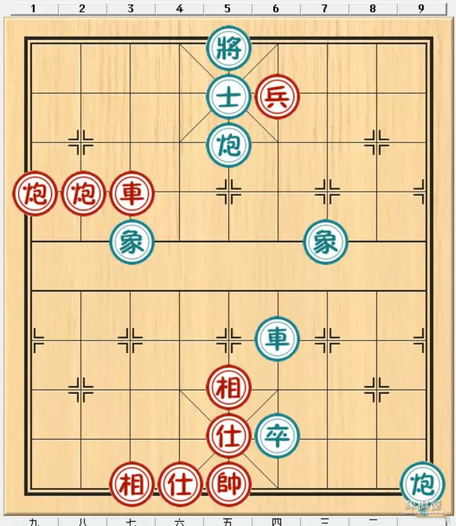 象棋重炮杀法图解大全