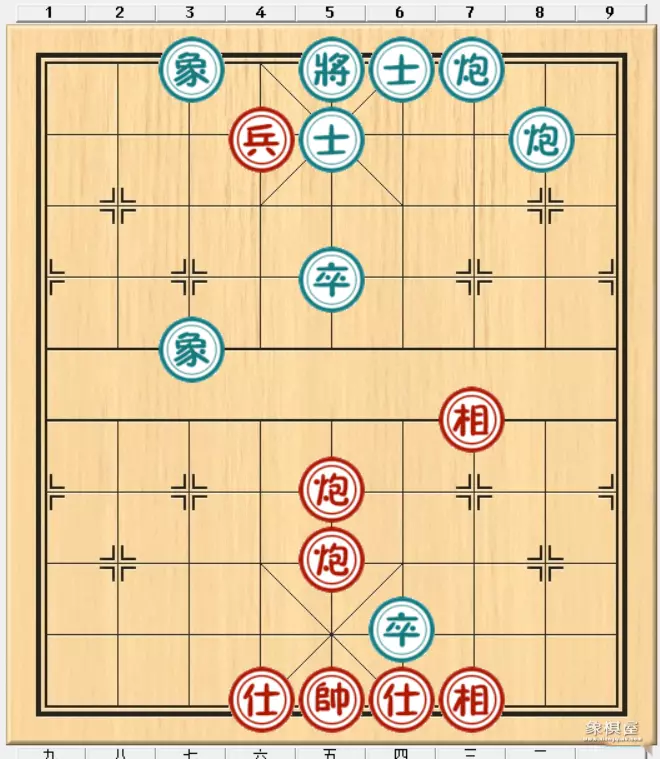 象棋重炮杀法图解大全