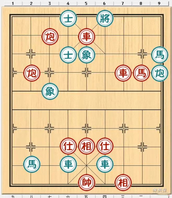象棋重炮杀法图解大全