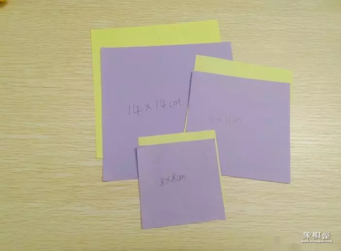 最简单的立体蛋糕折法