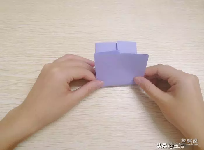 最简单的立体蛋糕折法