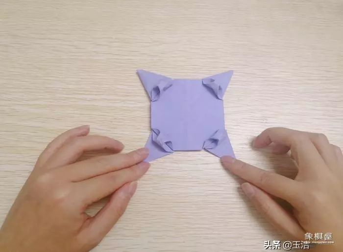 最简单的立体蛋糕折法