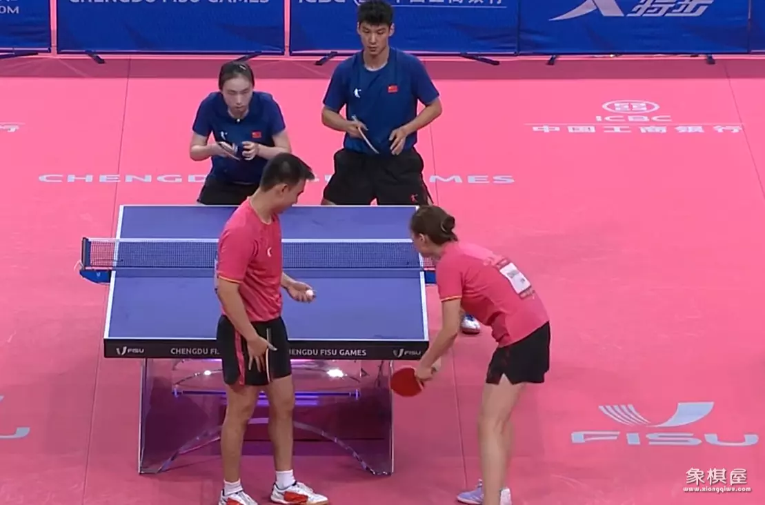 刘丁硕晋级国乒锁定冠亚军