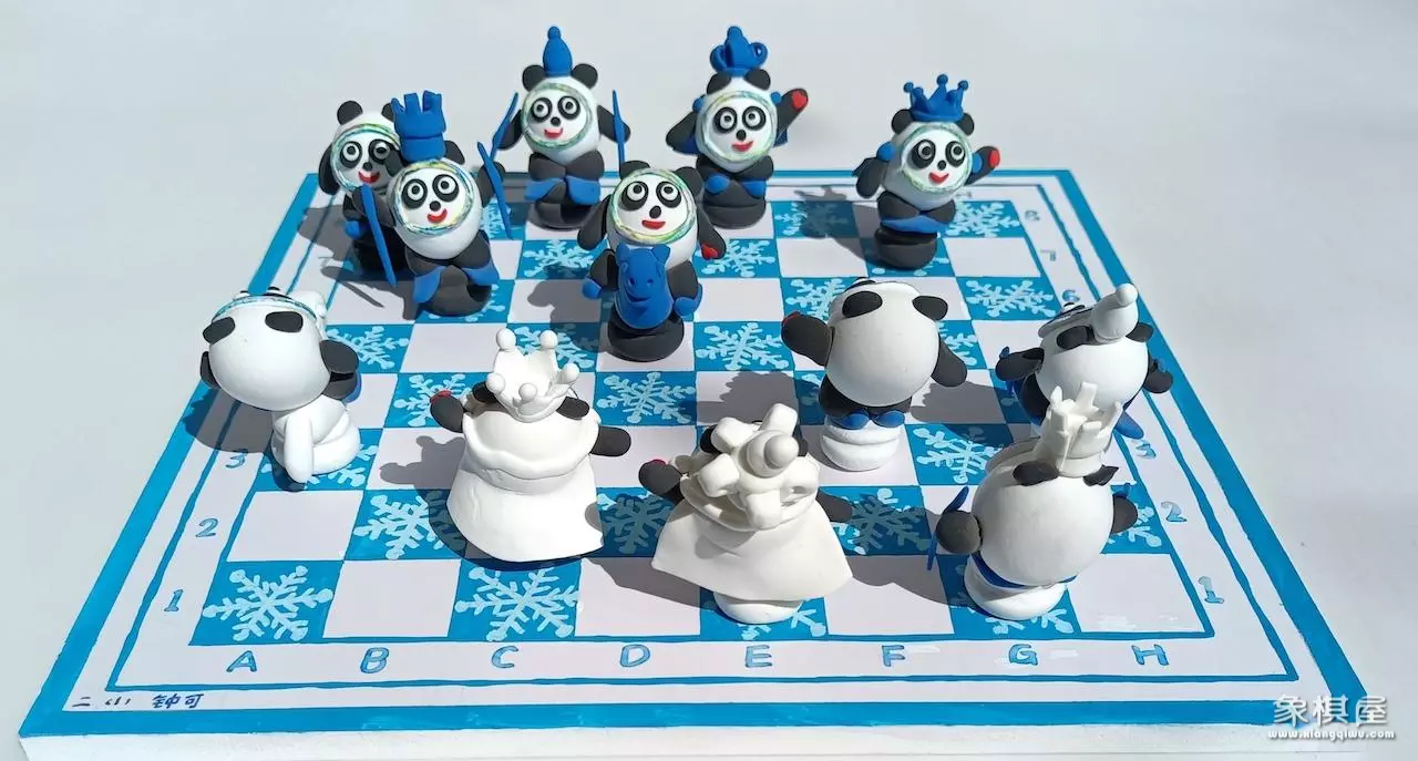 粘土做国际象棋教程