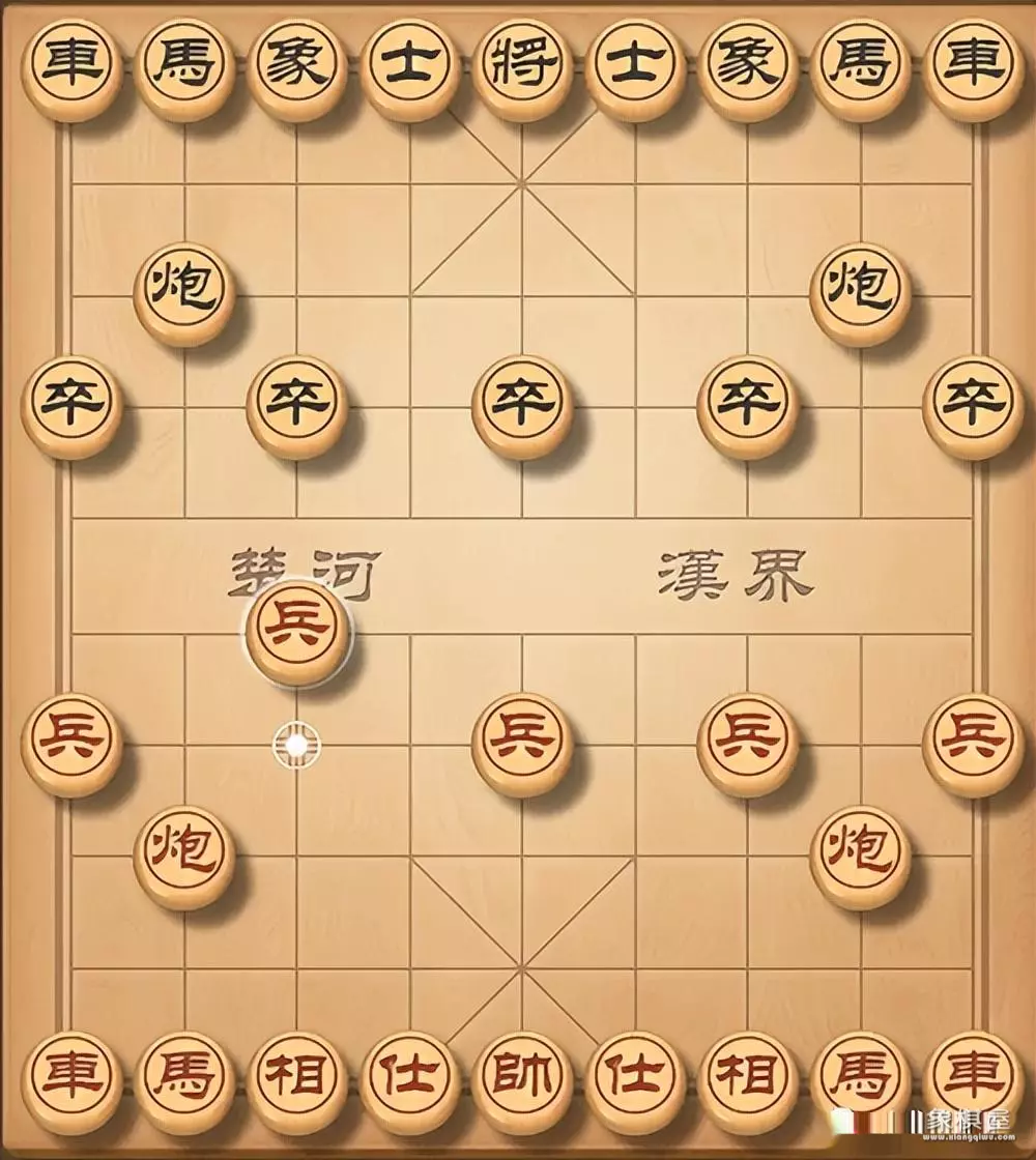 象棋马局开局布阵法