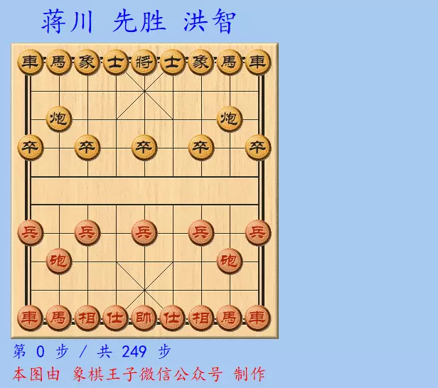象棋残局249关怎么过图解法