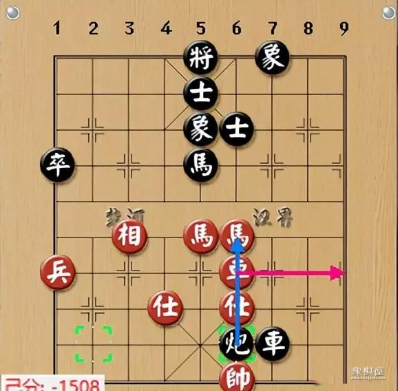 象棋残局249关怎么过图解法