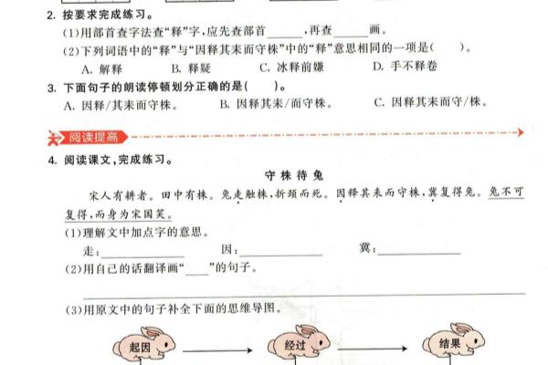 守株待兔打一字是什么（猜猜看，这个字和守株待兔有什么神秘联系）.