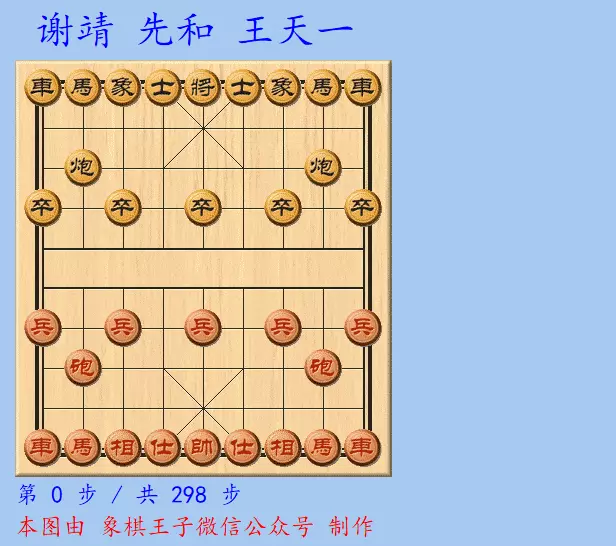 象棋仙人指路比赛图片