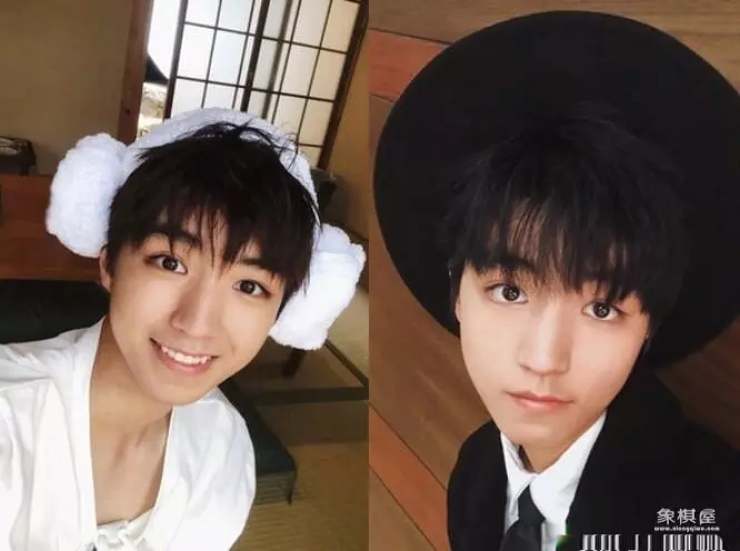 王俊凯穿绿军装参加期末考试