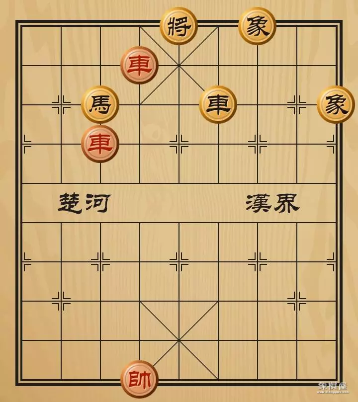 象棋残局大全 破解双车双炮