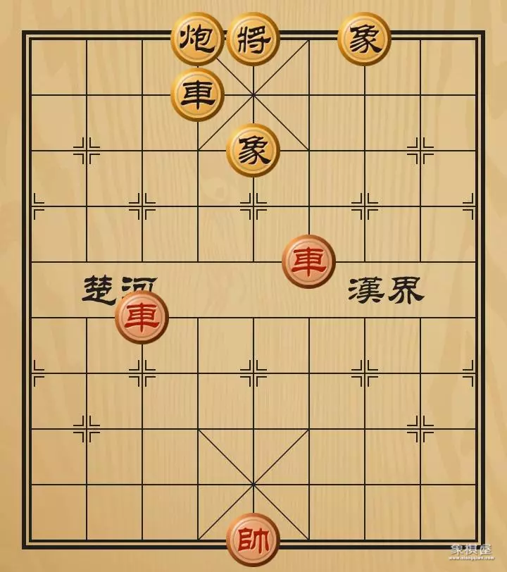 象棋残局大全 破解双车双炮