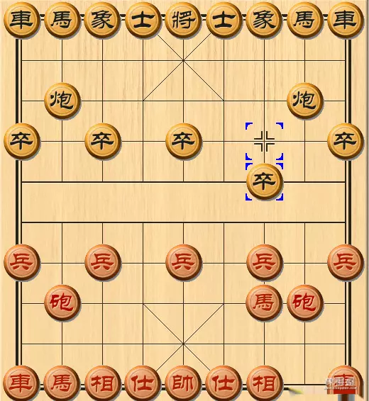 象棋当头炮的走法