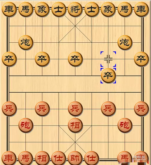 象棋当头炮的走法
