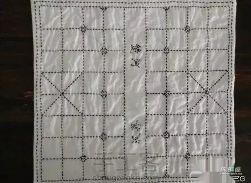 制作象棋盘过程