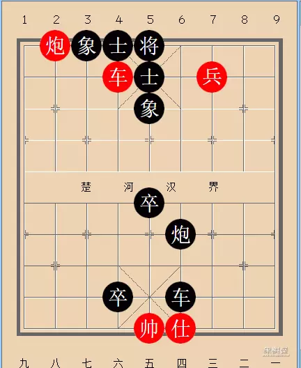 象棋棋盘各种线名称
