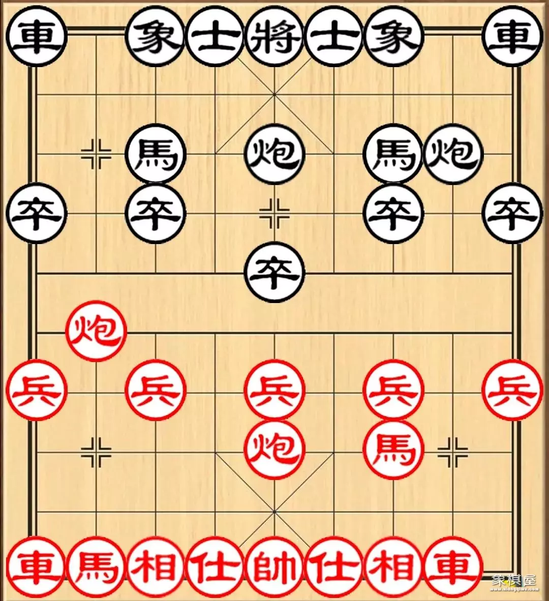 象棋对方出炮我出什么