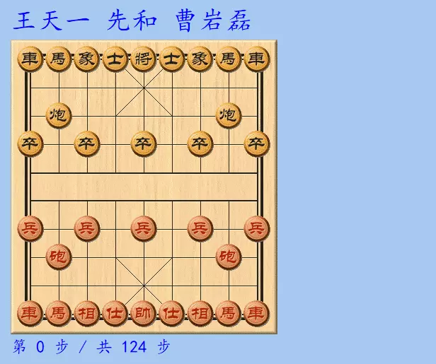 王天一曹岩磊交手记录