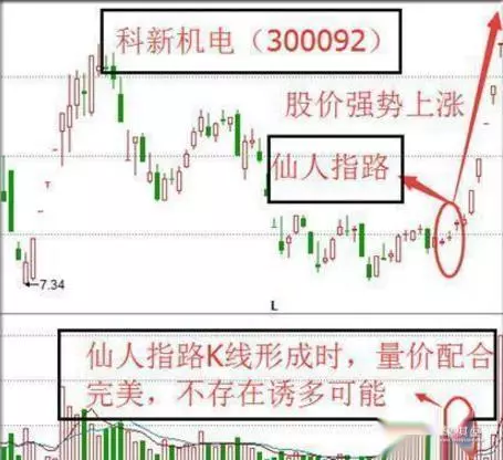 仙人指路k线带主升浪