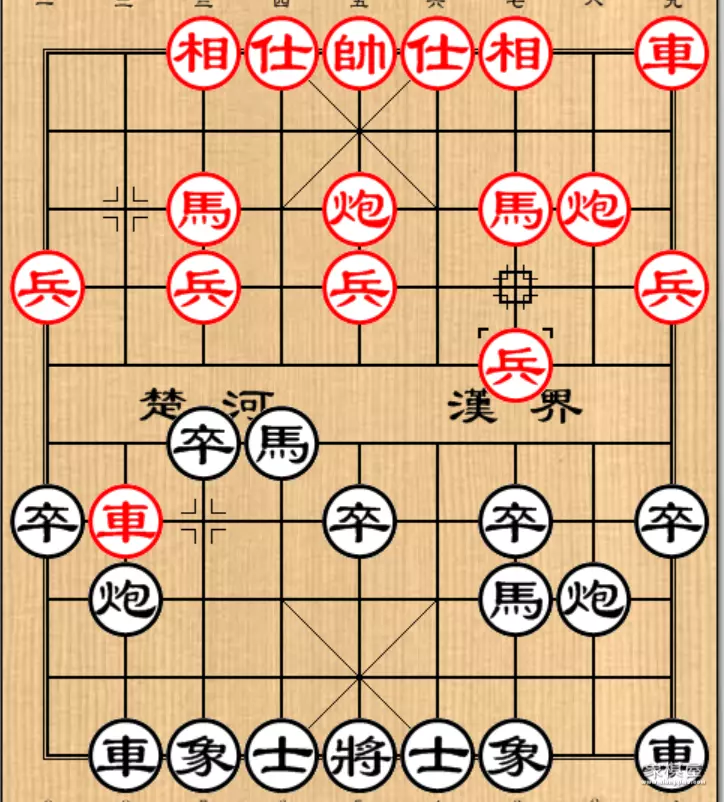 象棋梅花谱屏风马破当头炮第三局