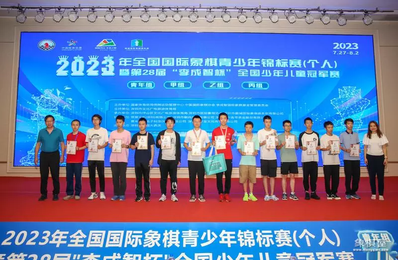 2023深圳市象棋比赛成绩
