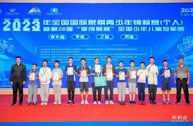 2023深圳市象棋比赛成绩