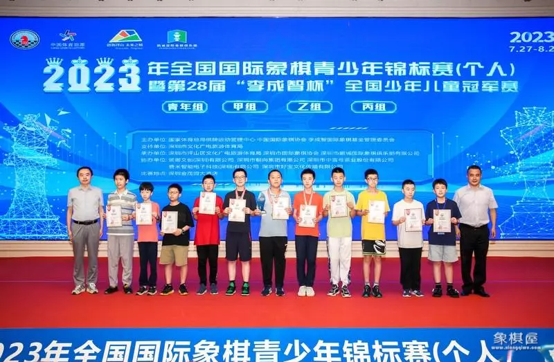 2023深圳市象棋比赛成绩