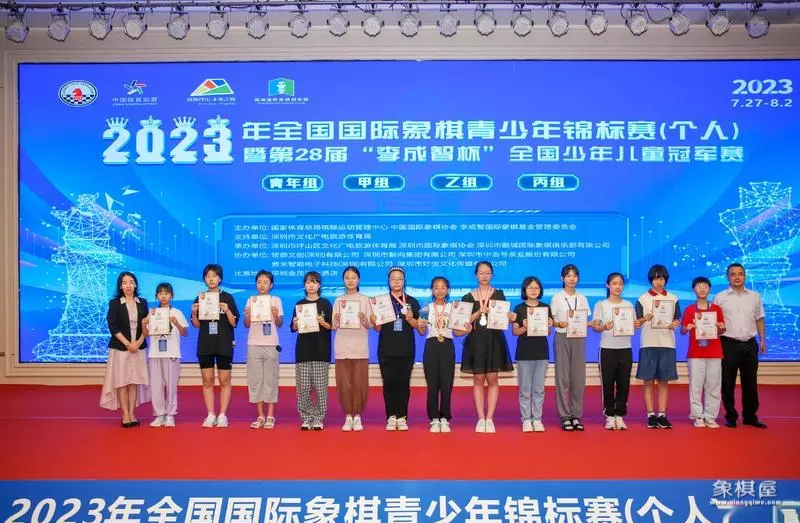 2023深圳市象棋比赛成绩