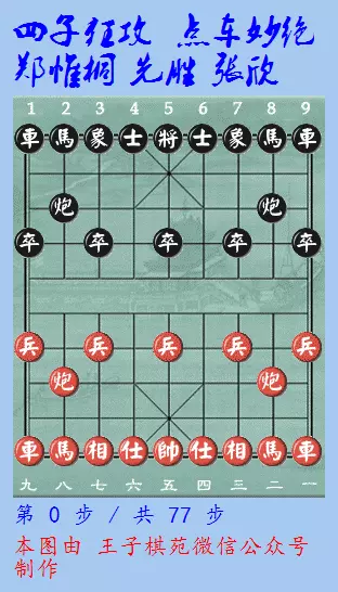 天天象棋第51关残局动图