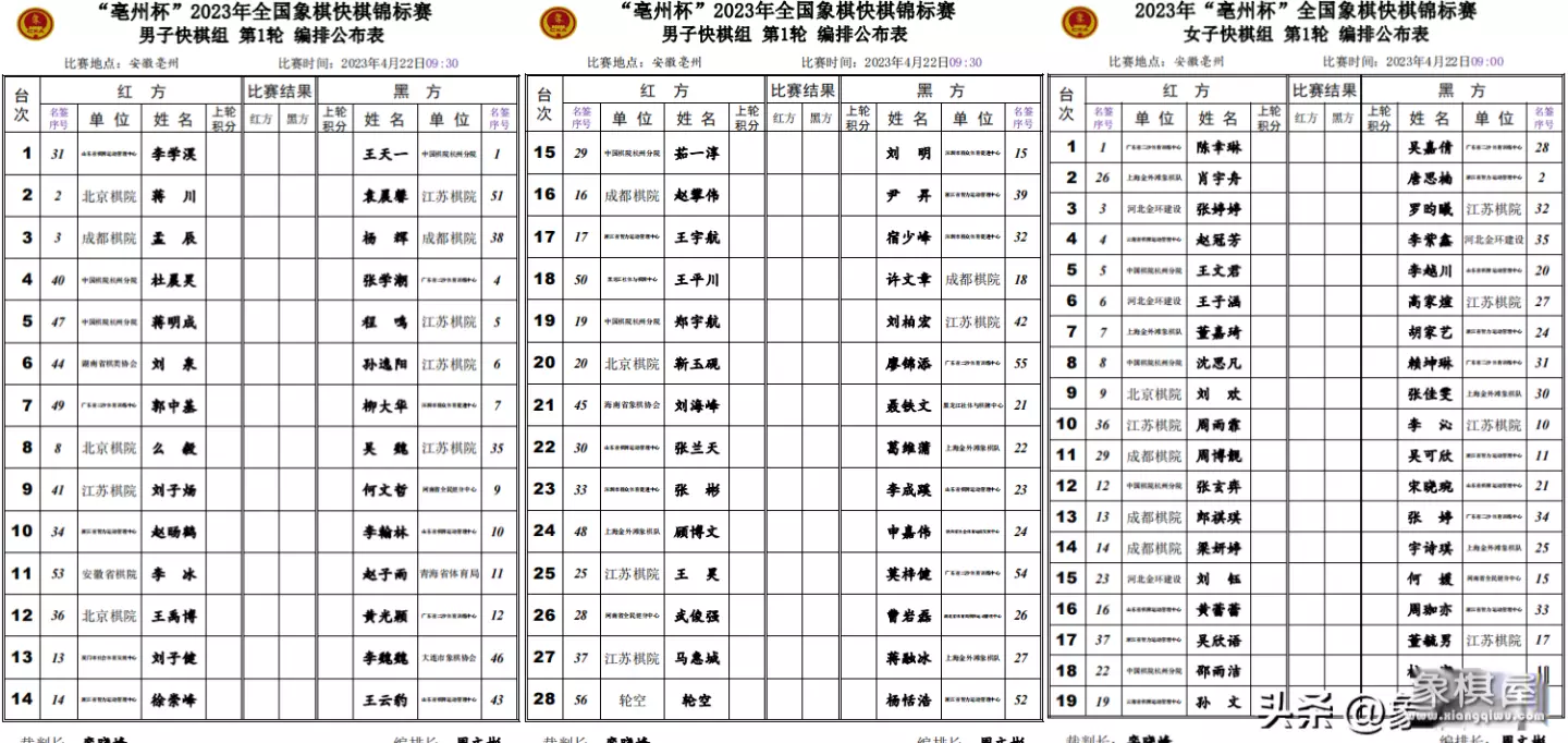 2023王天一vs象棋主播