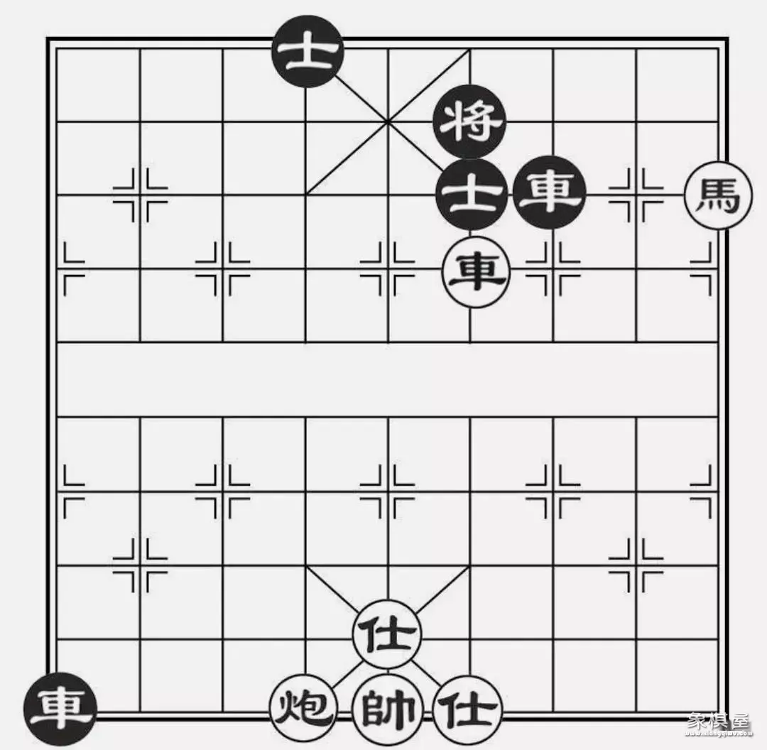 象棋残局解析,红棋先走,红方一定输吗