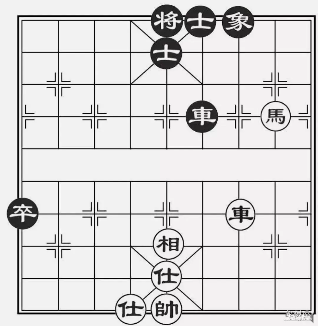 象棋残局解析,红棋先走,红方一定输吗