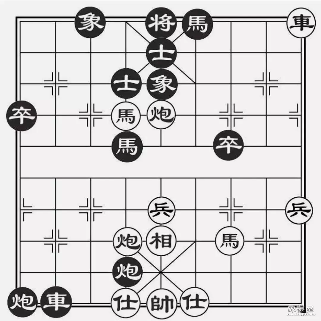 象棋残局解析,红棋先走,红方一定输吗