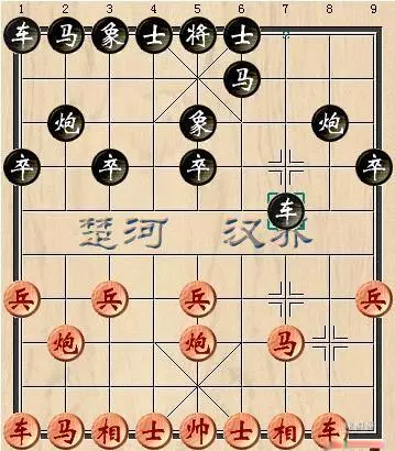 象棋拐角马布局讲座