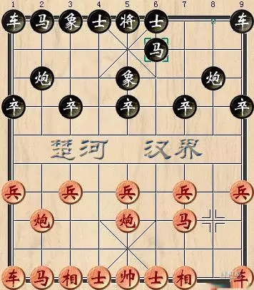 象棋拐角马布局讲座