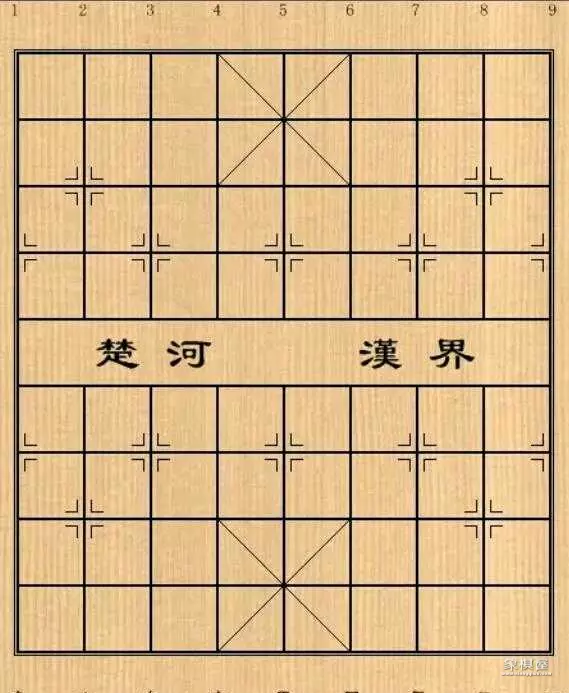 象棋盘的样子