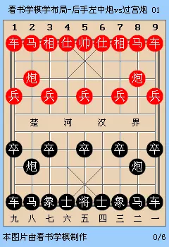 象棋后手破过宫炮第一讲