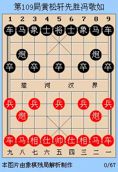 腾讯象棋残局破解109