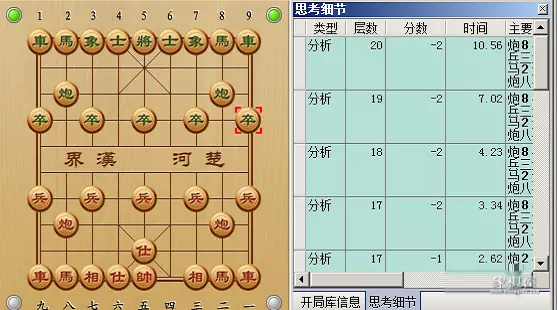 象棋象棋开局布阵法