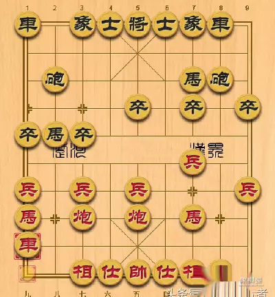 象棋开局必走炮吗