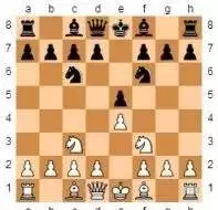 国际象棋开局4步杀图解