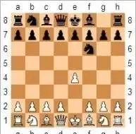 国际象棋开局4步杀图解