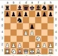 国际象棋开局4步杀图解