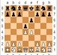 国际象棋开局4步杀图解