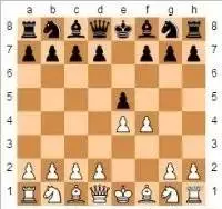 国际象棋开局4步杀图解