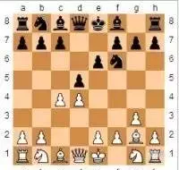 国际象棋开局4步杀图解